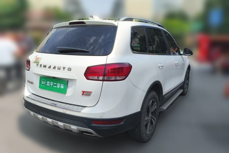 Used Yema T70 2016 Upgraded Model 1.8T CVT Flagship Edition Rear Right 45 Deg