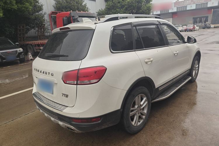 Used Yema T70 2016 1.8L Manual Elite Version Rear Right 45 Deg