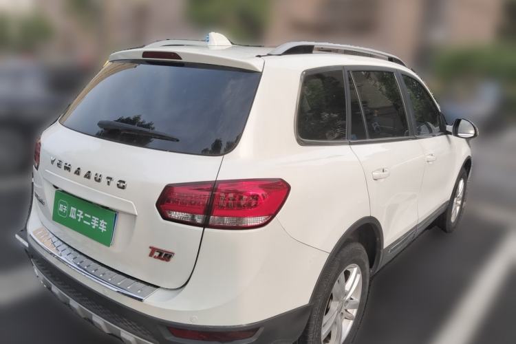 Used Yema T70 2016 1.8T CVT Elegant Model Rear Right 45 Deg