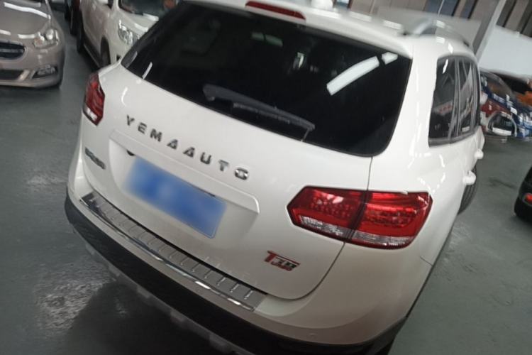 Used Yema T70 2016 1.8T CVT Elegant Model Rear Right 45 Deg