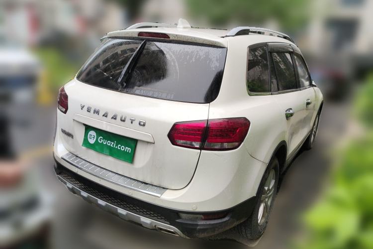 Used Yema T70 2016 1.8T CVT Elegant Model Rear Right 45 Deg