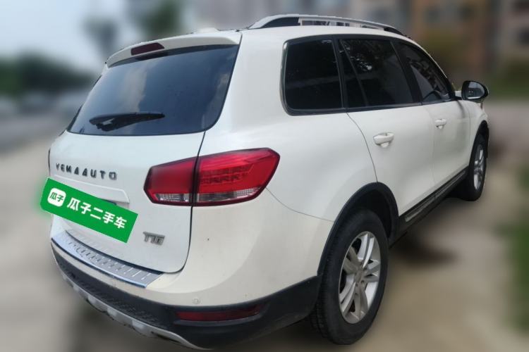 Used Yema T70 2016 1.8L Manual Elite Version Rear Right 45 Deg