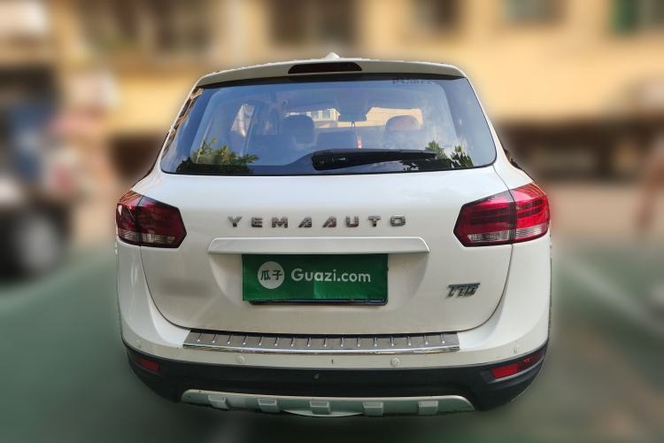 Used Yema T70 2016 Upgraded Model 1.8L Manual Comfort Version Rear