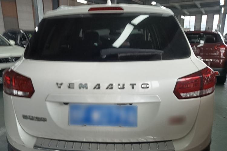 Used Yema T70 2016 1.8T CVT Elegant Model Rear