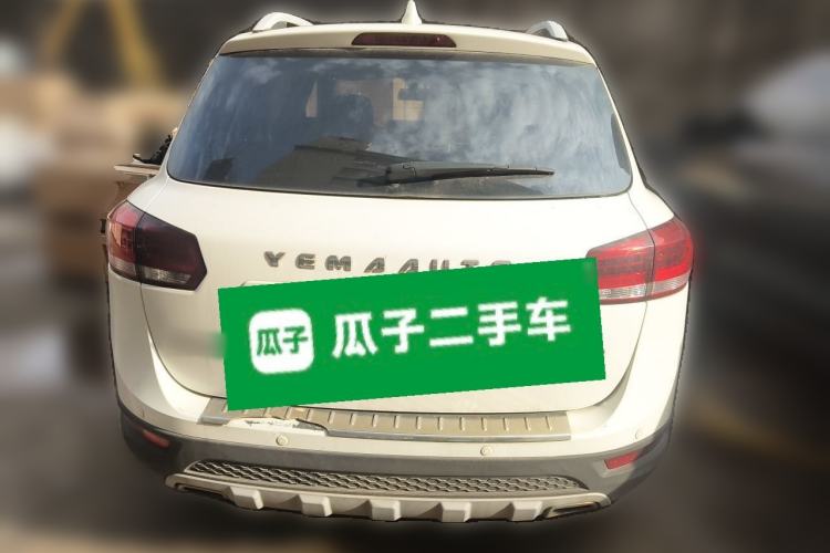 Used Yema T70 2016 1.8T CVT Elegant Model Rear