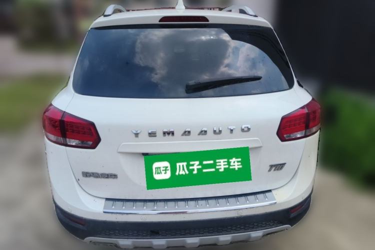 Used Yema T70 2016 1.8L Manual Elite Version Rear
