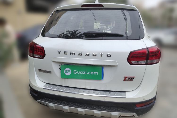 Used Yema T70 2016 1.8T CVT Elegant 7-Seater Rear