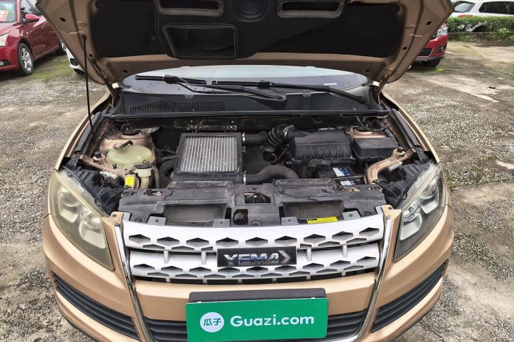 Used Yema T70 2016 Upgraded Model 1.5T Manual Leading Version Engine Bay