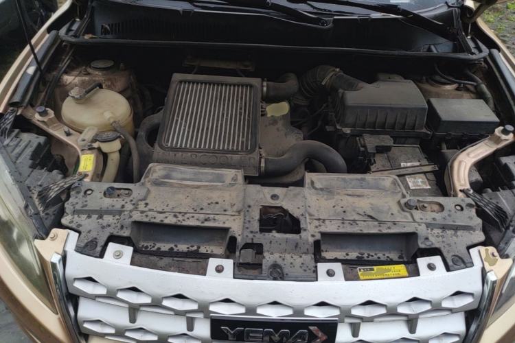 Used Yema T70 2016 Upgraded Model 1.5T Manual Leading Version Engine Bay