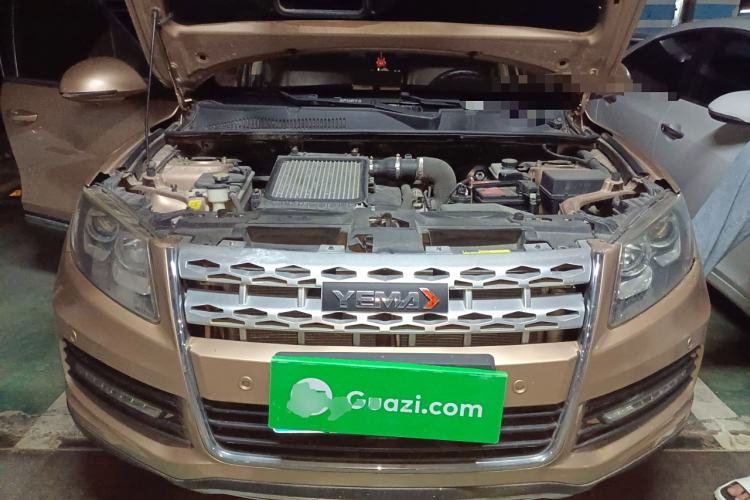 Used Yema T70 2016 Upgraded Model 1.8T CVT Flagship Edition Engine Bay