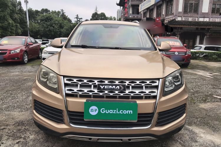 Used Yema T70 2016 Upgraded Model 1.5T Manual Leading Version Front