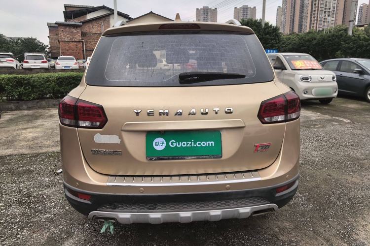 Used Yema T70 2016 Upgraded Model 1.5T Manual Leading Version Rear