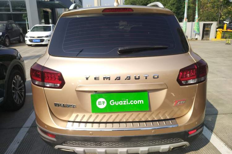 Used Yema T70 2016 Upgraded Model 1.5T Manual Leading Version Rear