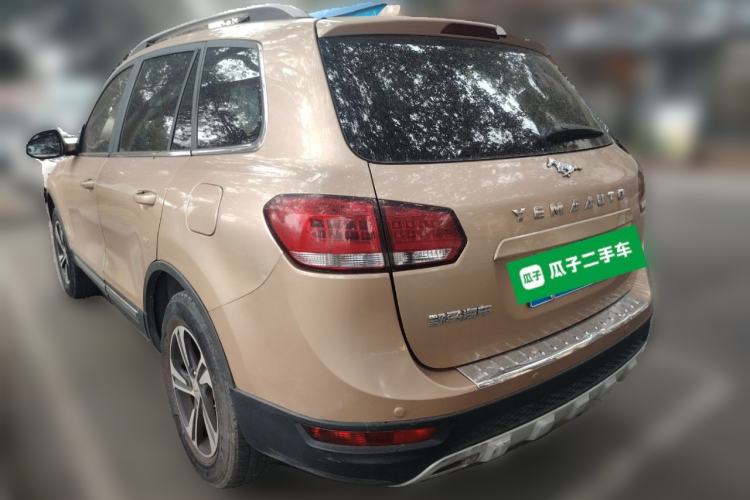 Used Yema T70 2016 Upgraded Model 1.5T Manual Luxury Version Rear Left 45 Deg
