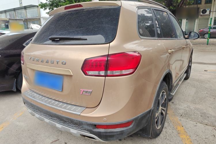 Used Yema T70 2016 Upgraded Model 1.5T Manual Luxury Version Rear Right 45 Deg