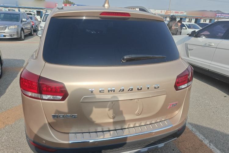 Used Yema T70 2016 Upgraded Model 1.8T CVT Flagship Edition Rear