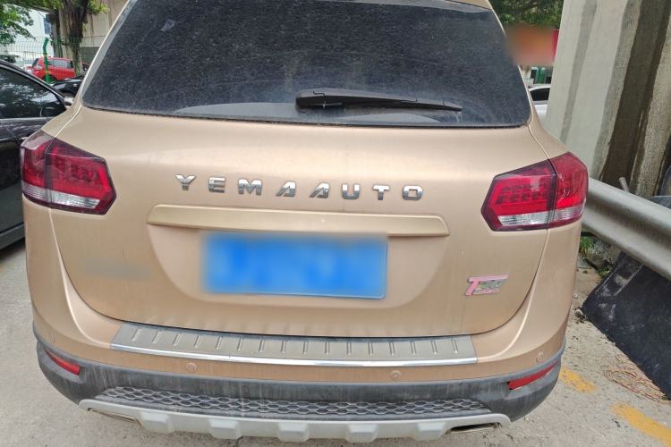 Used Yema T70 2016 Upgraded Model 1.5T Manual Luxury Version Rear