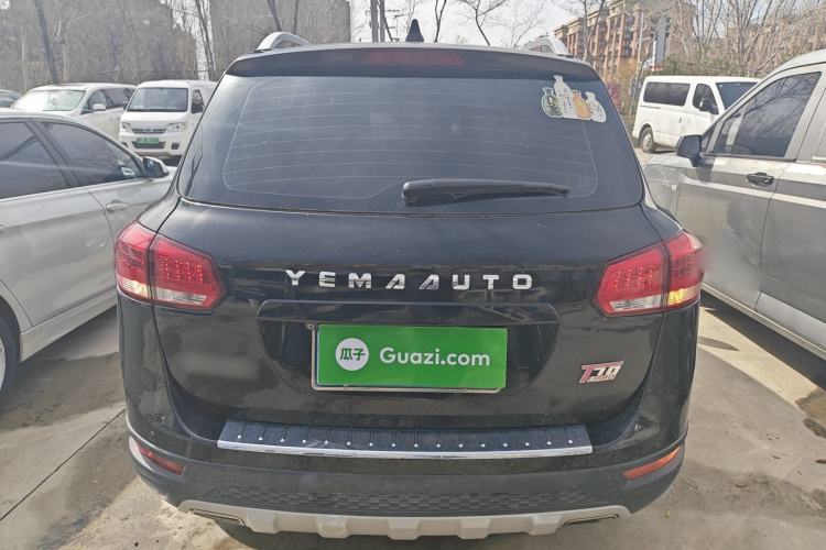 Used Yema T70 2017 T70S Sport Edition 1.5T Manual Leading Model Rear