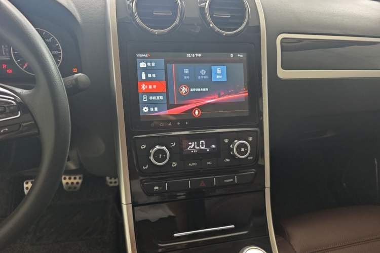 Used Yema T70 2017 T70S Sport Edition 1.5T Manual Elite Model Audio And AC Panel