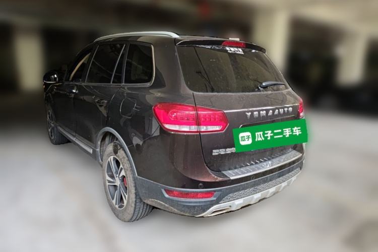 Used Yema T70 2017 T70S Sport Edition 1.8T CVT Flagship Model Rear Left 45 Deg