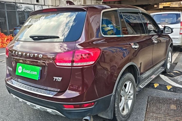 Used Yema T70 2017 1.8L Manual Comfort Model Rear Right 45 Deg