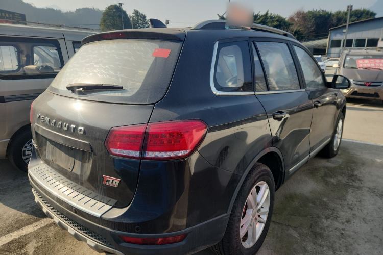 Used Yema T70 2017 T70S Sport Edition 1.5T Manual Leading Model Rear Right 45 Deg