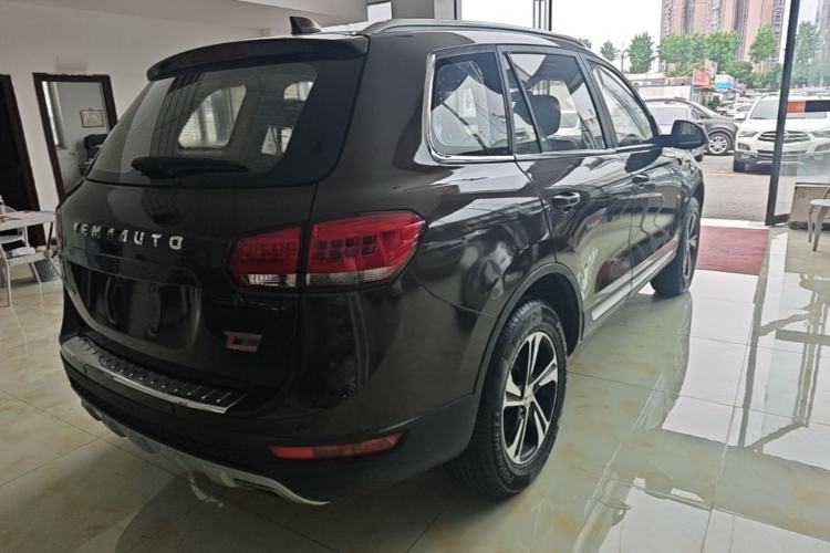 Used Yema T70 2017 T70S Sport Edition 1.5T Manual Elite Model Rear Right 45 Deg