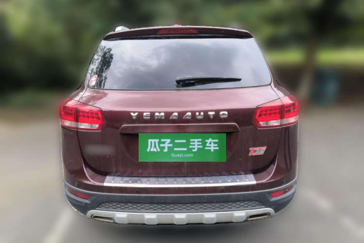 Used Yema T70 2017 T70S Sport Edition 1.8T CVT Flagship Model Rear