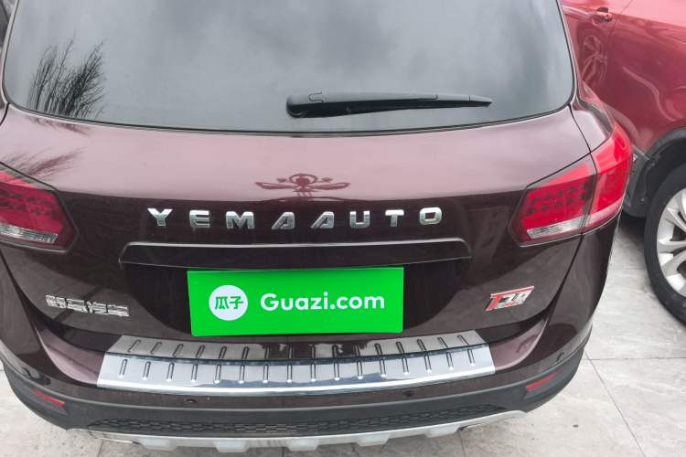 Used Yema T70 2017 T70S Sport Edition 1.8T CVT Flagship Model Rear