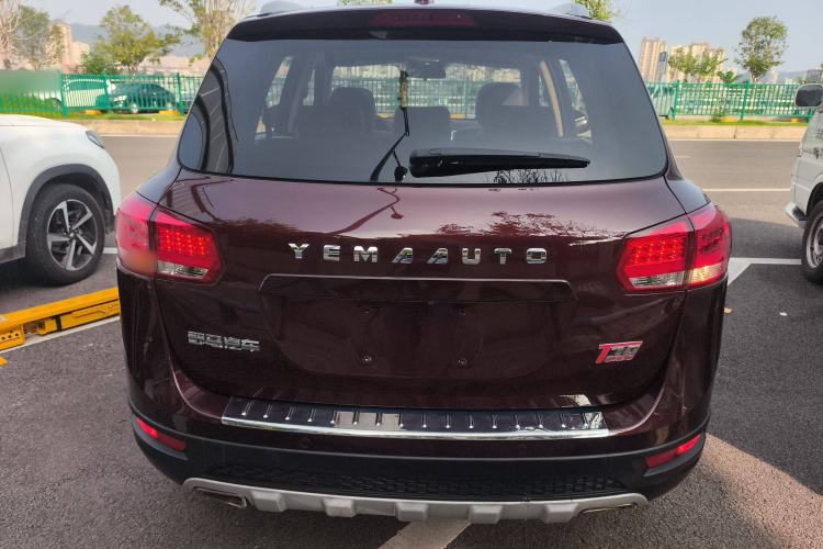 Used Yema T70 2017 T70S Sport Edition 1.8T CVT Flagship Model Rear