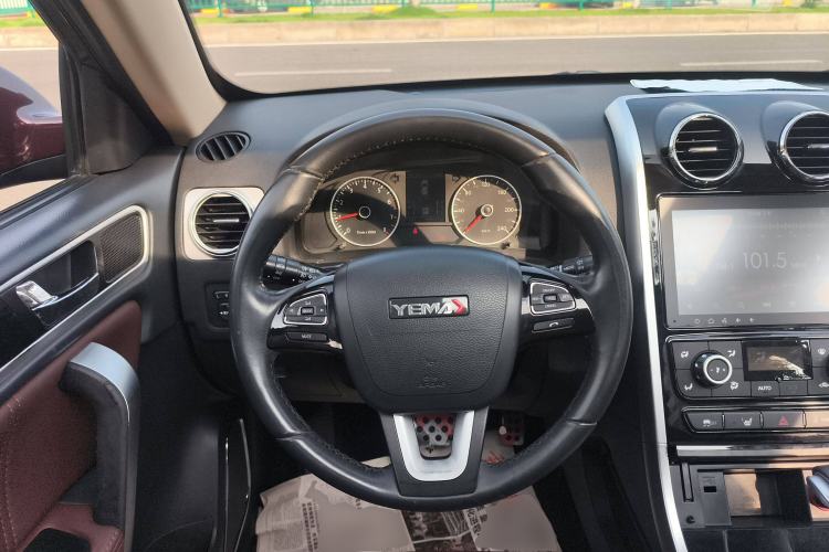Used Yema T70 2017 T70S Sport Edition 1.8T CVT Flagship Model Steering Wheel