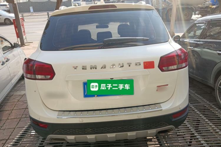 Used Yema T70 2017 T70S Sport Edition 1.5T Manual Elite Model Rear