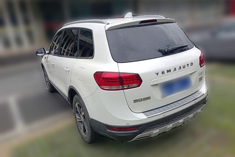 Used Yema T70 2017 T70S Sport Edition 1.8T CVT Flagship Model Rear Left 45 Deg