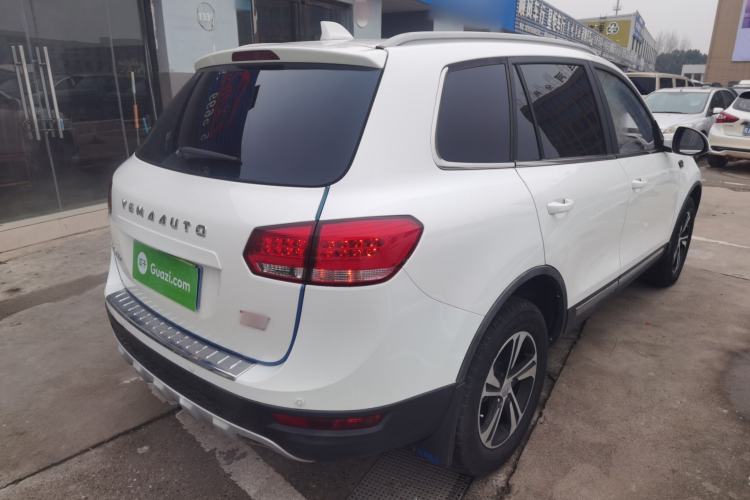 Used Yema T70 2017 T70S Sport Edition 1.8T CVT Flagship Model Rear Right 45 Deg
