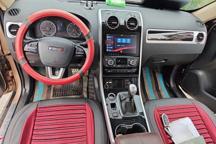 Used Yema T70 2017 T70S Sport Edition 1.5T Manual Luxury Model Center Console