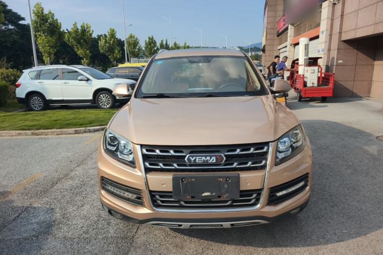 Used Yema T70 2017 T70S Sport Edition 1.5T Manual Luxury Model Front