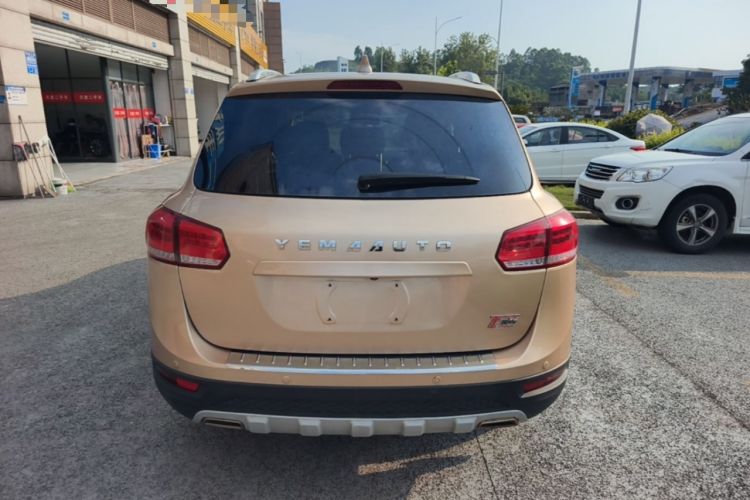 Used Yema T70 2017 T70S Sport Edition 1.5T Manual Luxury Model Rear