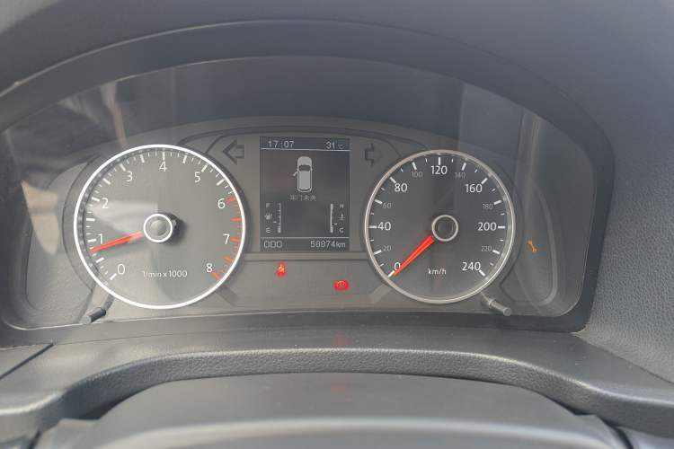 Used Yema T70 2018 T70S 1.8L Manual Value-Added Sunroof Edition Odometer Close Up