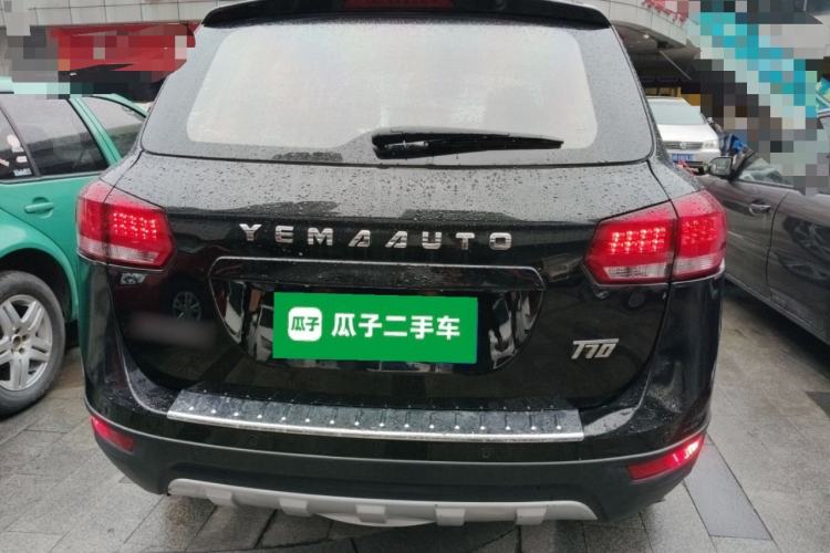 Used Yema T70 2018 T70S 1.8L Manual Value-Added Sunroof Edition Rear