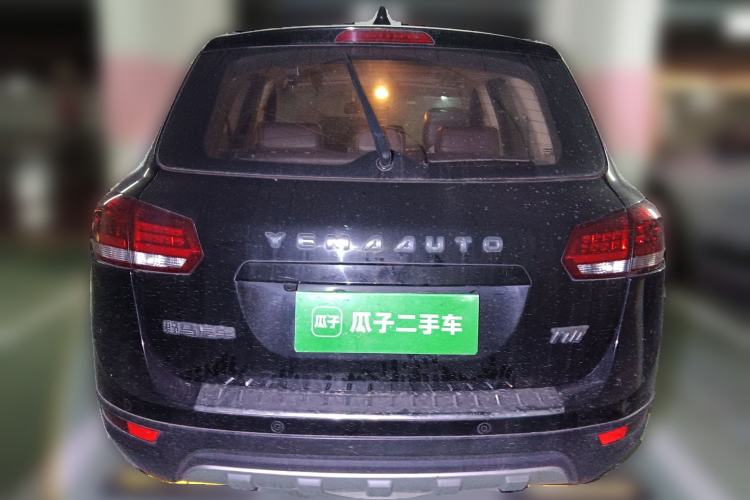 Used Yema T70 2018 T70S 1.8L Manual Value-Added Sunroof Edition Rear