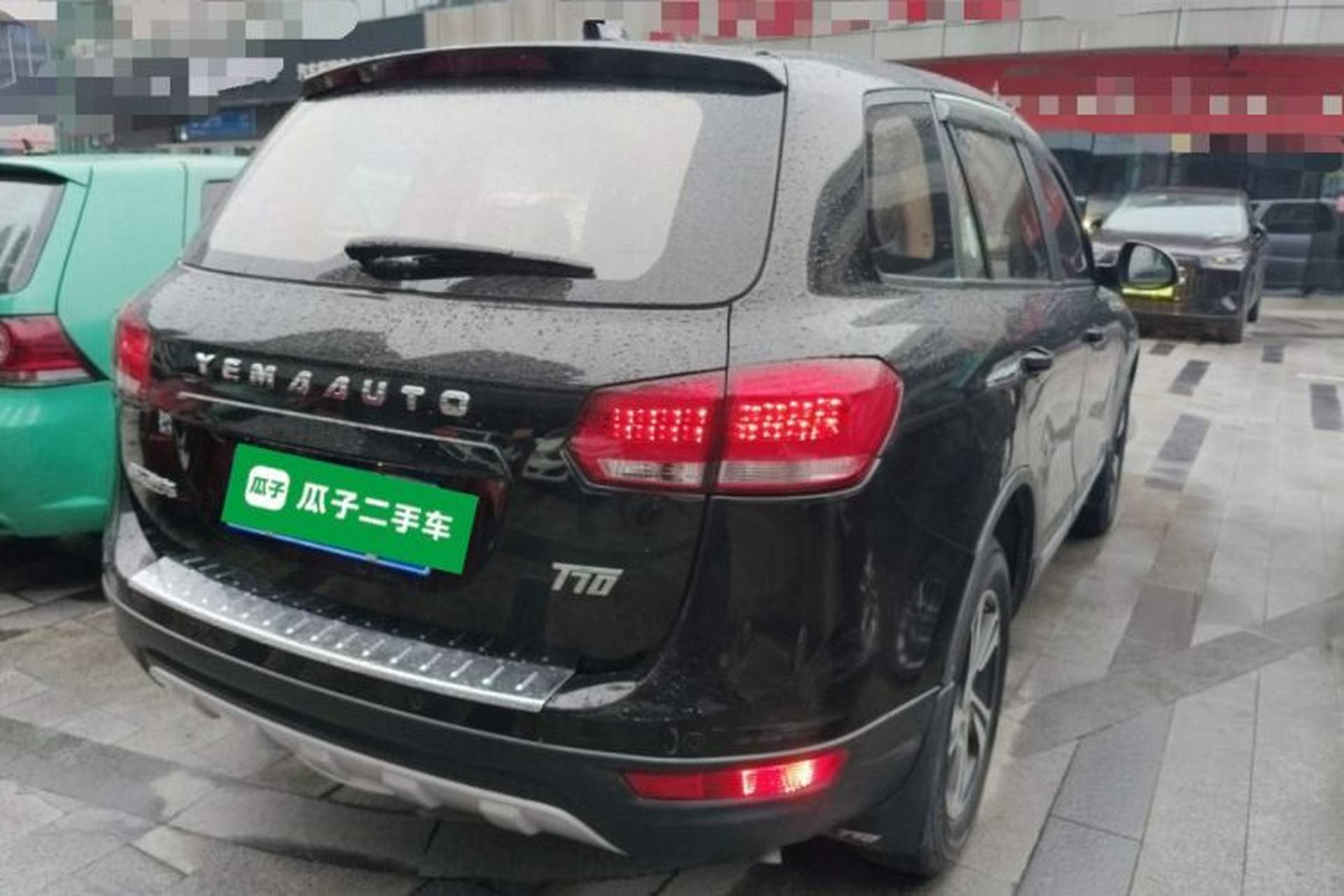 Used Yema T70 2018 T70S 1.8L Manual Value-Added Sunroof Edition Rear Right 45 Deg