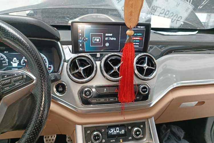 Used Yema T80 2017 1.5T Manual Cool Edition Audio And AC Panel