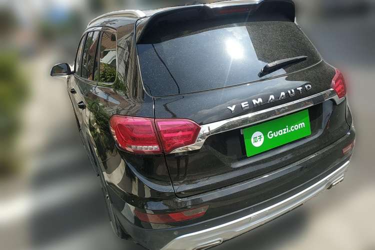 Used Yema T80 2017 1.5T Manual Cool Edition Rear Left 45 Deg