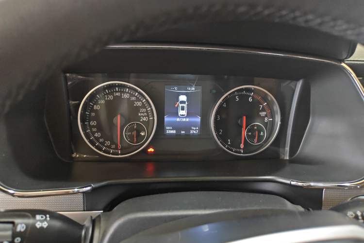 Used Yema T80 2017 1.5T Manual Xuan Dong Edition Odometer Close Up