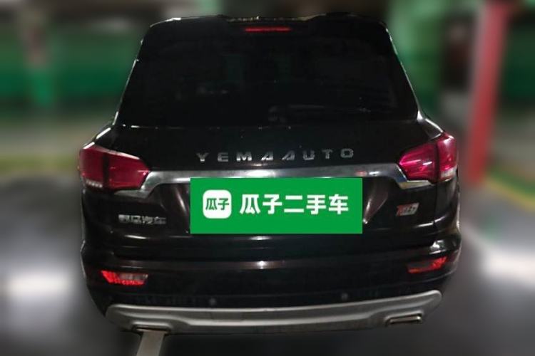 Used Yema T80 2017 1.5T Manual Cool Edition Rear