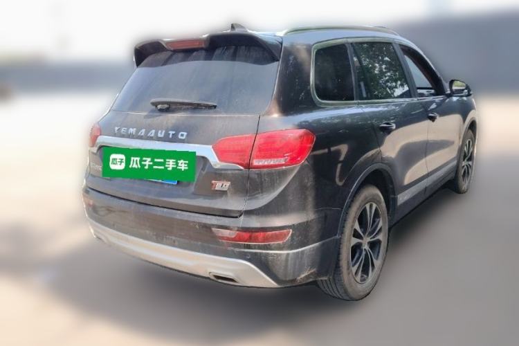 Used Yema T80 2017 1.5T Manual Cool Edition Rear Right 45 Deg