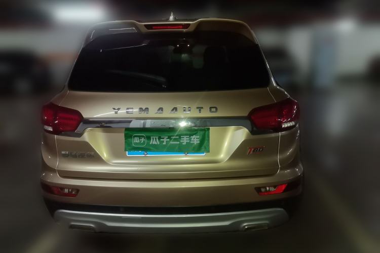 Used Yema T80 2017 1.5T Manual Cool Edition Rear