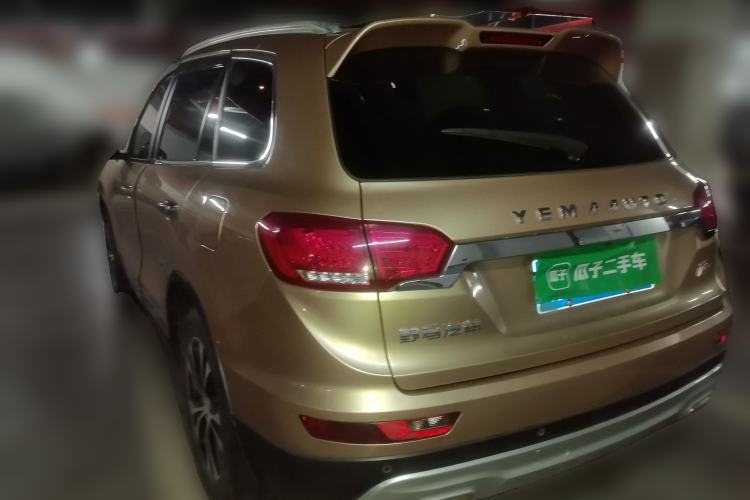 Used Yema T80 2017 1.5T Manual Cool Edition Rear Left 45 Deg