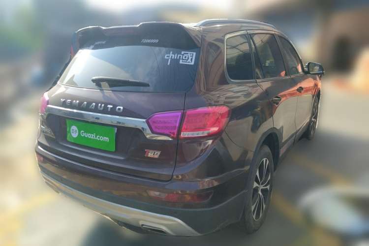 Used Yema T80 2017 1.5T Manual Cool Edition Rear Right 45 Deg