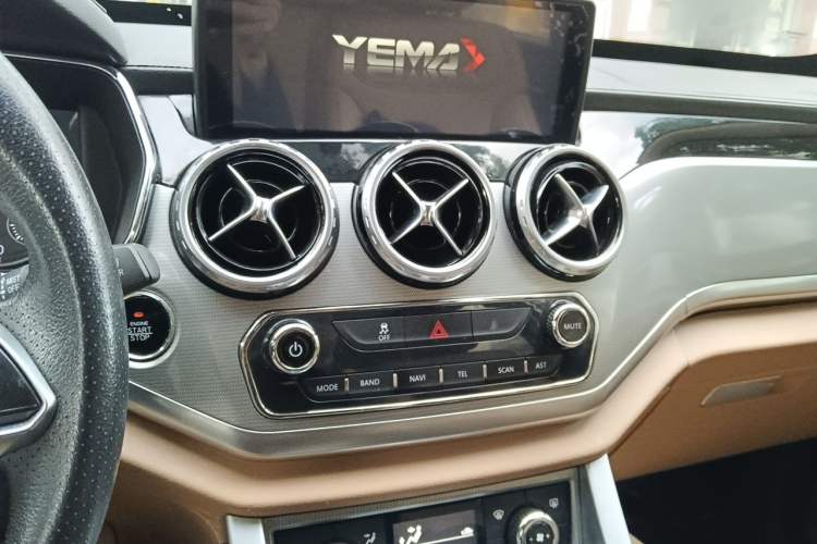 Used Yema T80 2017 1.5T Manual Xuan Dong Edition Audio And AC Panel